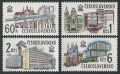 Czechoslovakia 2192-2195, 2196 sheet