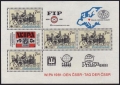 Czechoslovakia 2343-2347, 2347a sheet