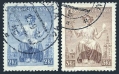 Czechoslovakia 253-254 used