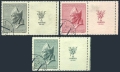 Czechoslovakia 326-328/label used