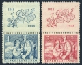Czechoslovakia 361-362/label mlh