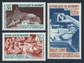 Dahomey 235-236, C57, C57a sheet
