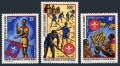 Dahomey C154-C156, C156a sheet