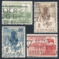 Denmark 258-261 used