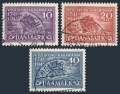 Denmark 277-279 used