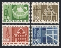 Denmark 432-435 as hinged