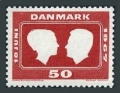 Denmark 436 as hinged