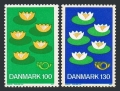 Denmark 597-598mint no gum