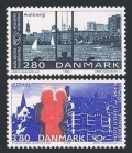Denmark 819-820