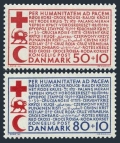 Denmark B35-B36 mint no gum