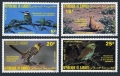 Djibouti 590-593, 593A sheet