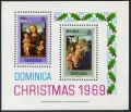 Dominica 287-290, 290a sheet