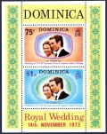 Dominica 372-373, 373a sheet