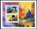 Dominica 405-410, 410a sheet