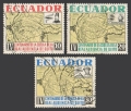 Ecuador 722-724 used