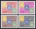 Ecuador 744-747, 747a sheet