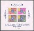 Ecuador 744-747, 747a sheet