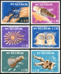 Ecuador 749-749E, 749Ef perf & imperf