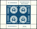 Ecuador C327-C329, C330 ad sheet mlh