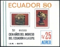 Ecuador C692-C693, C694 sheet