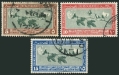 Egypt 125-127 used