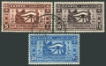 Egypt 220-222 used
