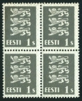 Estonia 90a block of 4