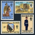 Falkland Islands 188-191 damaged gum
