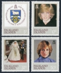 Falkland Islands 348-351
