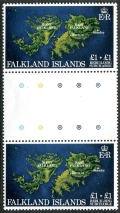 Falkland Islands B1 gutter
