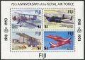 Fiji 687-690, 691 ad sheet