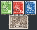 Finland 302-305 used