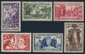 French Equatorial Africa 27-32, 73 sheet mlh