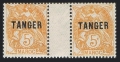 French Morocco 76 gutter pair