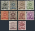 French Morocco j27-J34 & 2 color mlh
