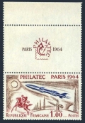 France 1100-upper label