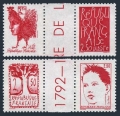 France 2307-2310 gutter