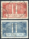 France 311-312 used