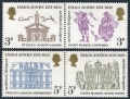 Great Britain 701-704a pairs