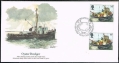 Great Britain 956-959 gutter FDC