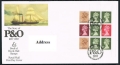 Great Britain MH130a FDC used in mail