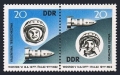 Germany-GDR 655-656a pair