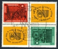 Germany-GDR 691-692a block 2/2 labels CTO