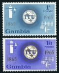 Gambia 210-211 mlh