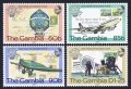 Gambia 493-497 booklet