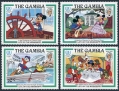 Gambia 562-563-565-566, 568 sheet