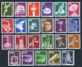 Germany 1170-1192 23 stamps