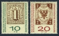Germany B366-367, B366a-B367a mlh