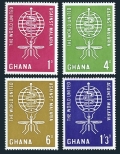 Ghana 128-131, 131a sheet