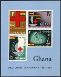 Ghana 139-142, 142a sheet